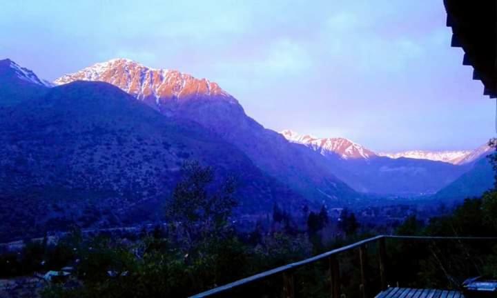 Cabana Mirador El Ingenio. Cajon Del Maipo Hotel San José de Maipo Buitenkant foto