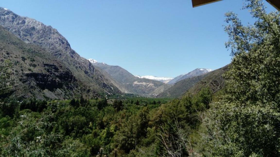 Cabana Mirador El Ingenio. Cajon Del Maipo Hotel San José de Maipo Buitenkant foto