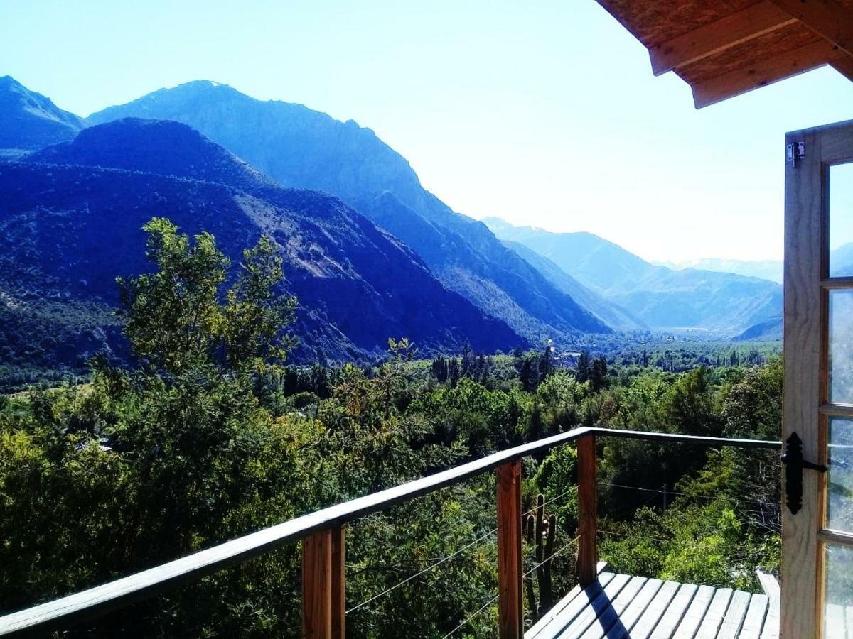 Cabana Mirador El Ingenio. Cajon Del Maipo Hotel San José de Maipo Buitenkant foto