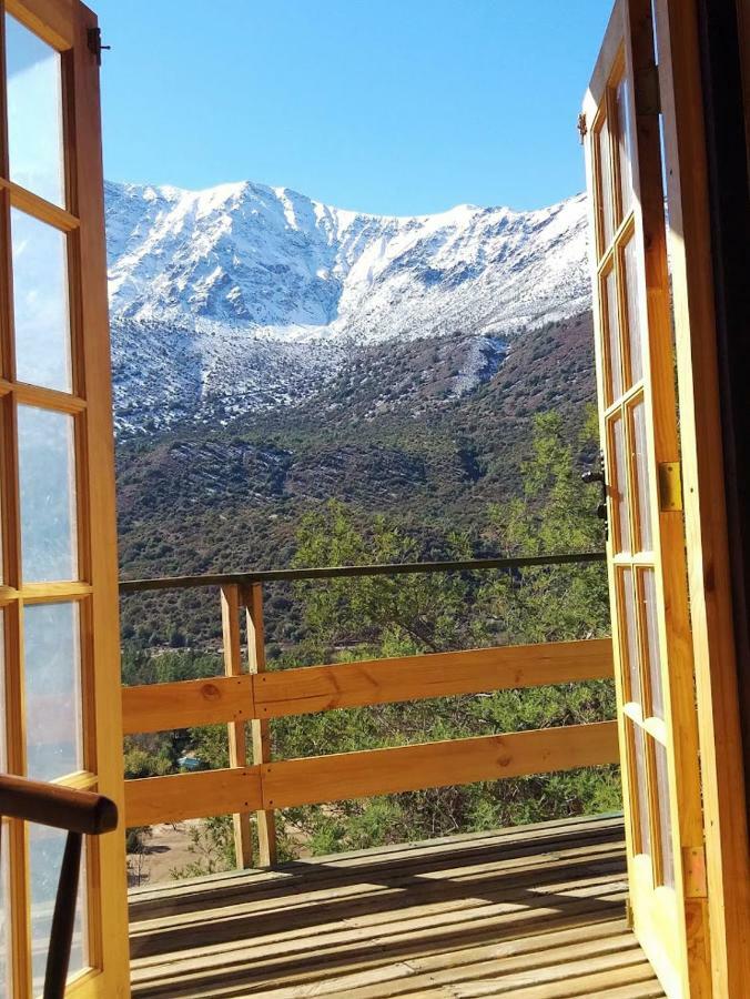 Cabana Mirador El Ingenio. Cajon Del Maipo Hotel San José de Maipo Buitenkant foto