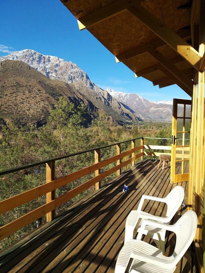 Cabana Mirador El Ingenio. Cajon Del Maipo Hotel San José de Maipo Buitenkant foto