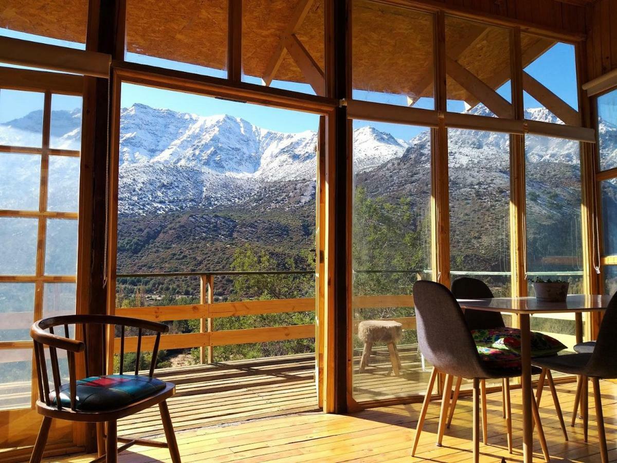 Cabana Mirador El Ingenio. Cajon Del Maipo Hotel San José de Maipo Buitenkant foto