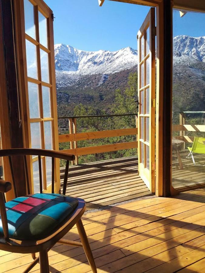 Cabana Mirador El Ingenio. Cajon Del Maipo Hotel San José de Maipo Buitenkant foto