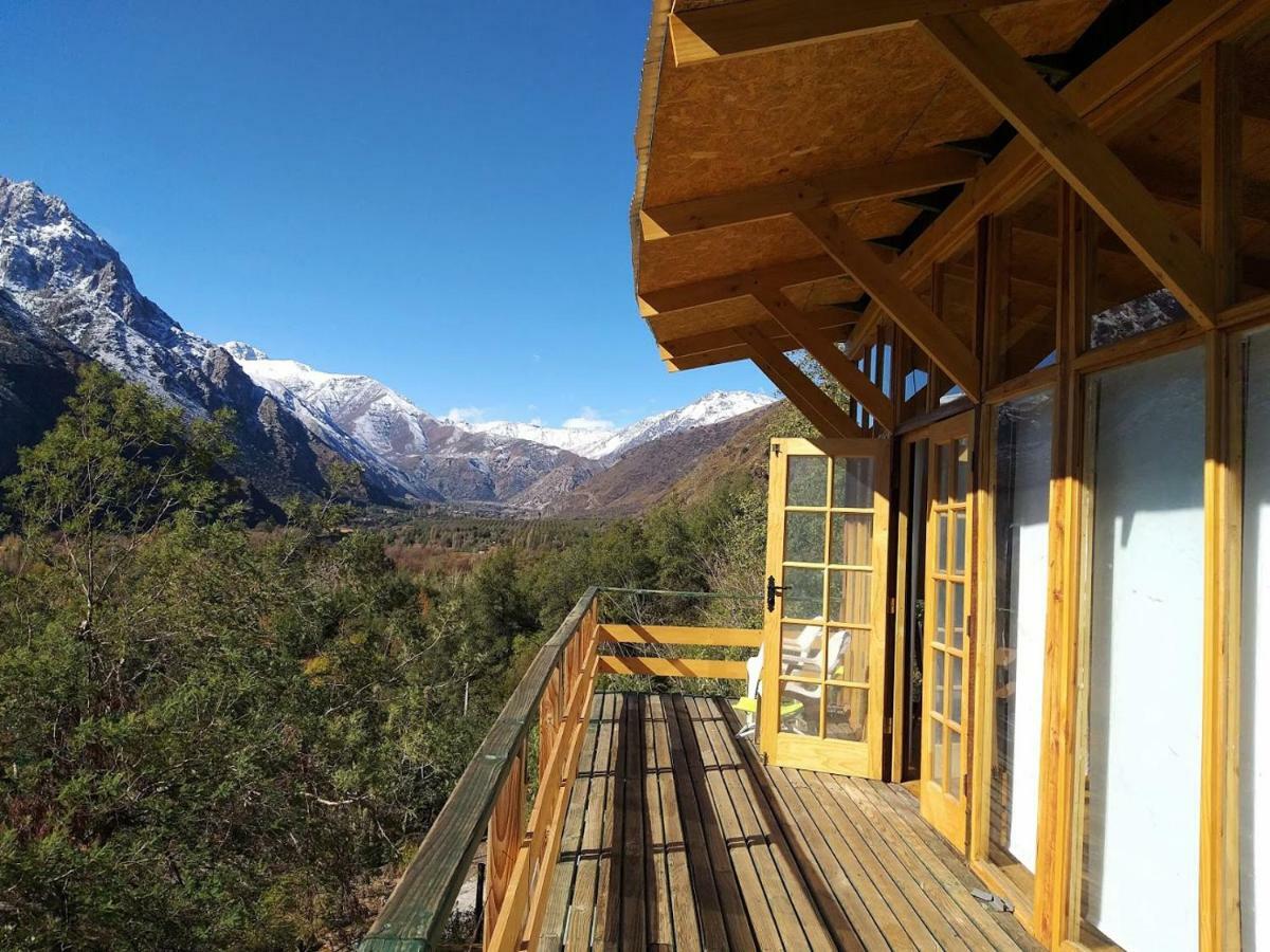 Cabana Mirador El Ingenio. Cajon Del Maipo Hotel San José de Maipo Buitenkant foto